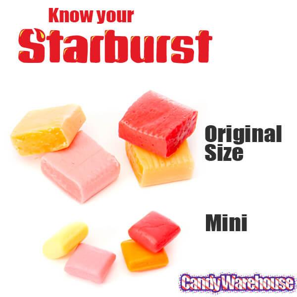Starburst Fruit Chews Candy Packs - Tropical: 36-Piece Box - Candy Warehouse