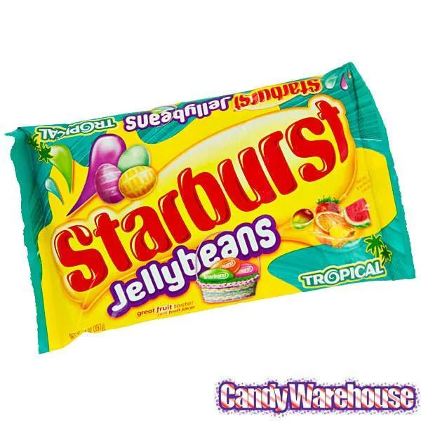 Starburst Jelly Beans Tropical Flavors Assortment 14Ounce Bag