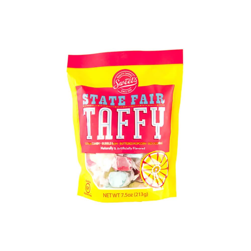 State Fair Salt Water Taffy: 7.5-Ounce Bag - Candy Warehouse