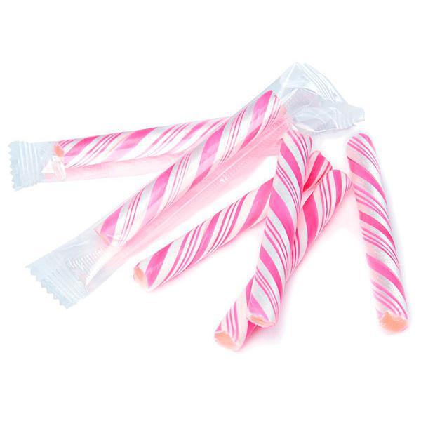 Sticklettes Petite Candy Sticks - Strawberry: 150-Piece Tub - Candy Warehouse