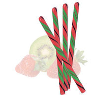 Strawberry Kiwi Hard Candy Sticks: 100-Piece Box - Candy Warehouse
