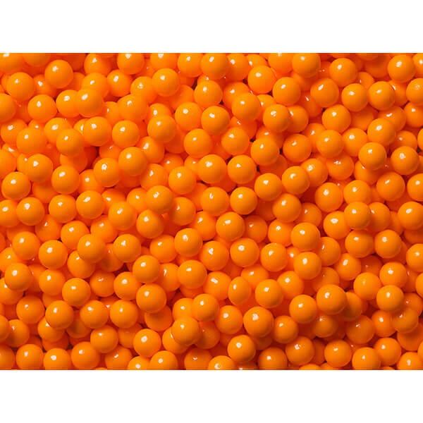Sugar Candy Beads - Orange: 2LB Bag - Candy Warehouse