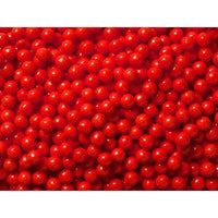 Sugar Candy Beads - Red: 2LB Bag - Candy Warehouse