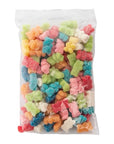 Sugar Coated Assorted Flavors Gummy Teddy Bear Candy: 1LB Bag