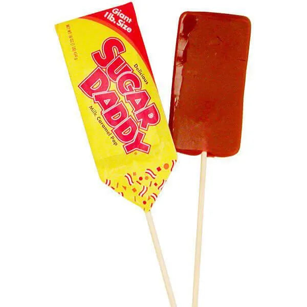 Daddy Candy Sugar Daddy Giant 1-Pound Caramel Pop – Candy Warehouse