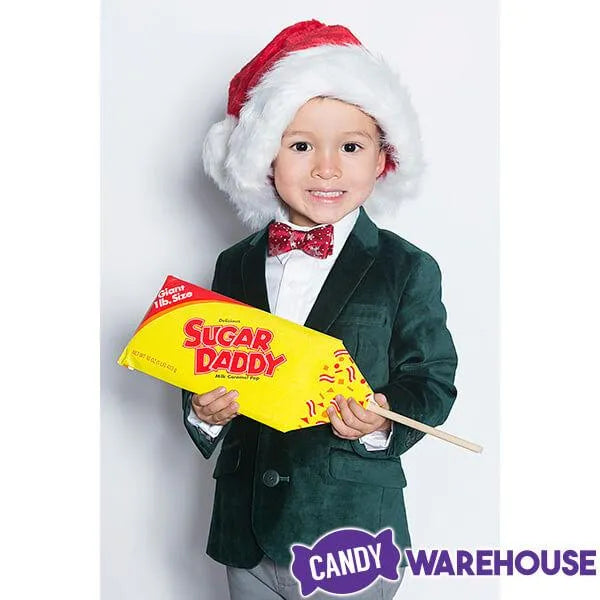 Daddy Candy Sugar Daddy Giant 1-Pound Caramel Pop – Candy Warehouse