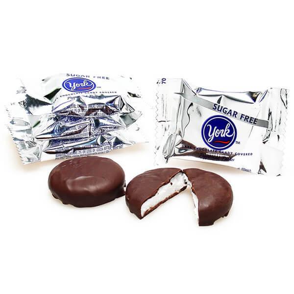 Sugar Free Mini York Peppermint Patties: 84-Piece Box - Candy Warehouse