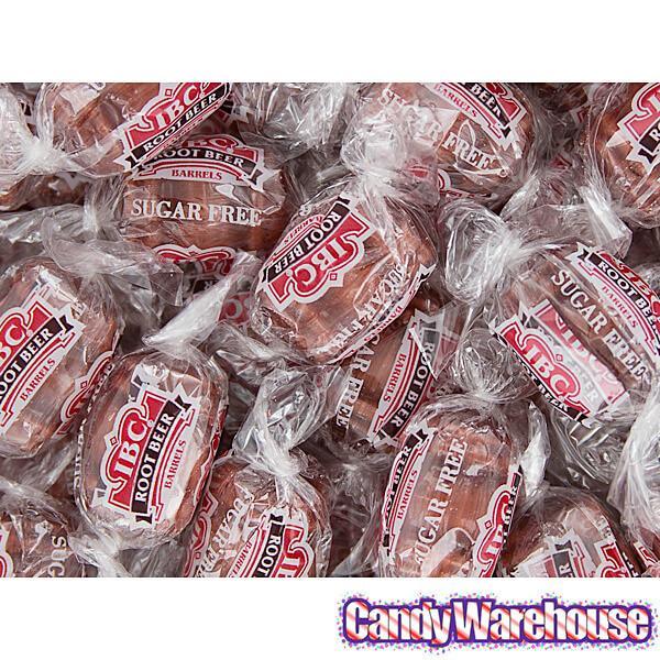 Sugar Free Root Beer Barrels Candy: 5LB Bag - Candy Warehouse
