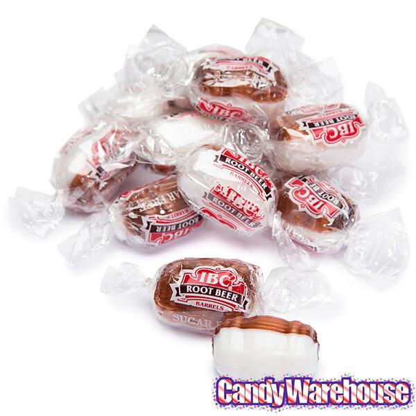 Sugar Free Root Beer Float Barrels Candy: 5LB Bag - Candy Warehouse