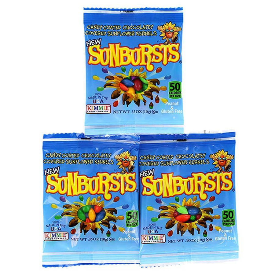 Sunbursts Chocolate Sunflower Seeds Fun Size Candy Packs: 24-Piece Bag - Candy Warehouse