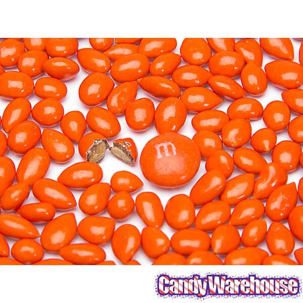 Sunbursts Chocolate Sunflower Seeds - Orange: 1LB Bag - Candy Warehouse