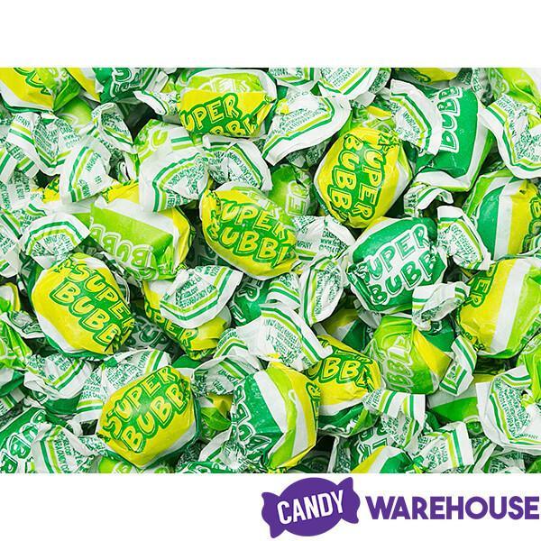 Super Bubble Gum - Apple: 300-Piece Box - Candy Warehouse