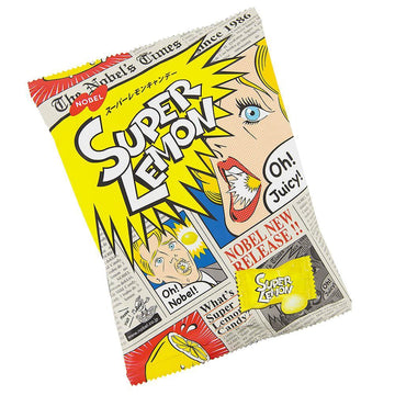 Super Lemon Sour Hard Candy Balls: 3.09-Ounce Bag - Candy Warehouse