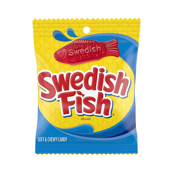 Swedish Fish Soft & Chewy Candy 12-8 oz Bags