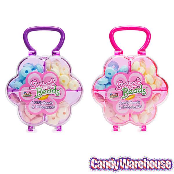 Sweet Beads Candy Jewelry Kits: 12-Piece Display - Candy Warehouse