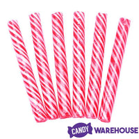 Sweet Spindles Mini Hard Candy Sticks - Cherry: 50-Piece Jar - Candy Warehouse