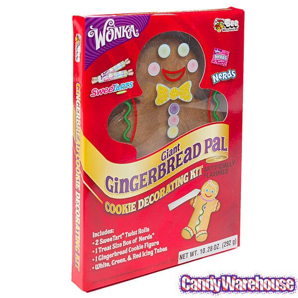 SweeTarts and Nerds Candy Giant Gingerbread Man Gift Box - Candy Warehouse