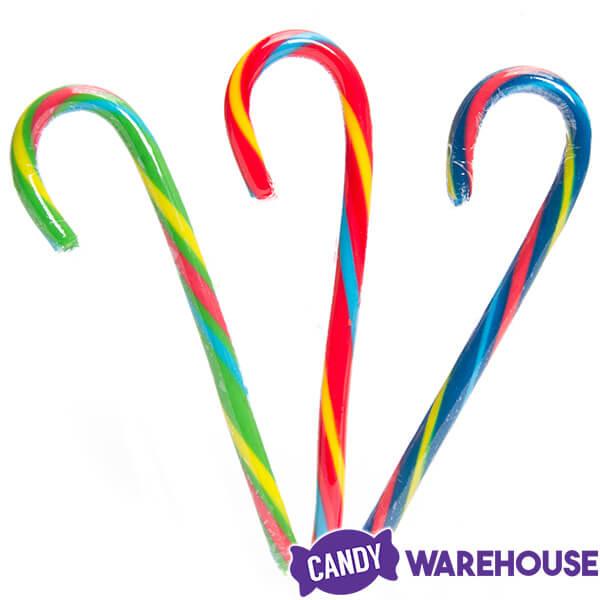 SweeTarts Candy Canes: 12-Piece Box - Candy Warehouse