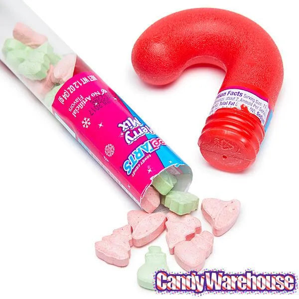 SweeTarts Candy Filled Plastic Candy Cane Tubes 24Piece Box Candy