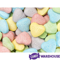Sweet Notes Small Conversation Hearts Candy - Bulk Bags
