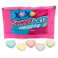 SweeTarts Candy Hearts Snack Packs: 44-Piece Bag - Candy Warehouse