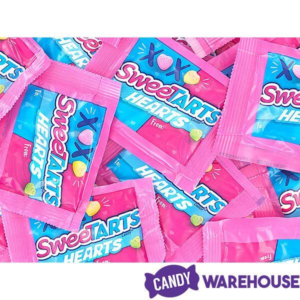 SweeTarts Candy Hearts Snack Packs: 44-Piece Bag - Candy Warehouse