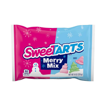SweeTarts Merry Mix Candy: 8-Ounce Bag - Candy Warehouse