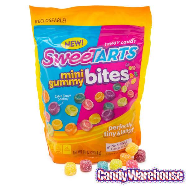 SweeTarts Mini Gummy Bites: 10-Ounce Bag - Candy Warehouse