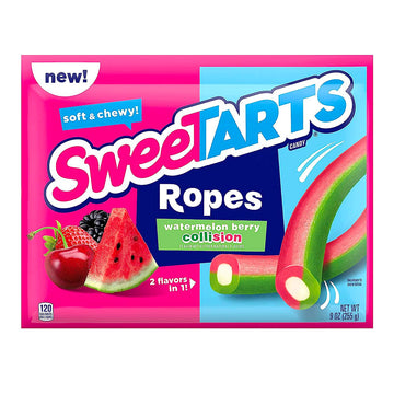 SweeTarts Ropes Candy - Watermelon Berry: 9-Ounce Bag