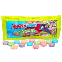 SweeTarts Shockers Chewy Sours Candy Packs: 24-Piece Box