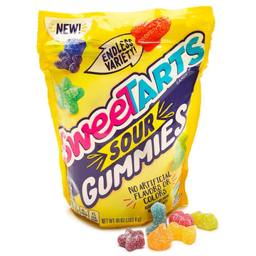 SweeTarts Sour Gummies Candy: 10-Ounce Bag - Candy Warehouse