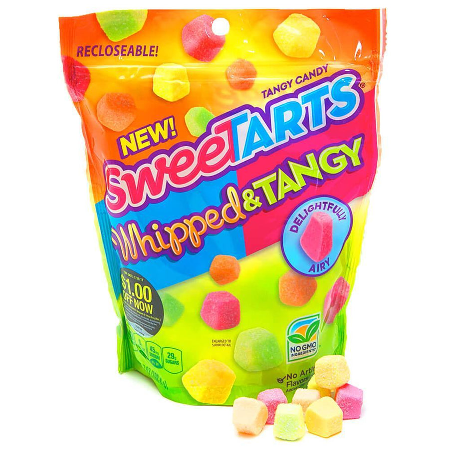 SweeTarts Whipped and Tangy Chewy Bites Candy: 7-Ounce Bag - Candy Warehouse