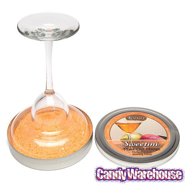 Sweetini Cocktail Rim Sugar - Mango: 4-Ounce Tin - Candy Warehouse