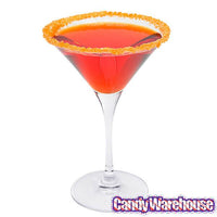 Sweetini Cocktail Rim Sugar - Mango: 4-Ounce Tin - Candy Warehouse