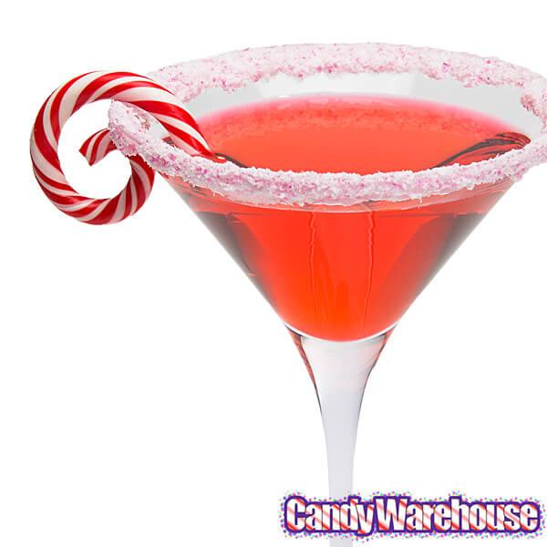 Sweetini Cocktail Rim Sugar - Peppermint: 4-Ounce Tin - Candy Warehouse