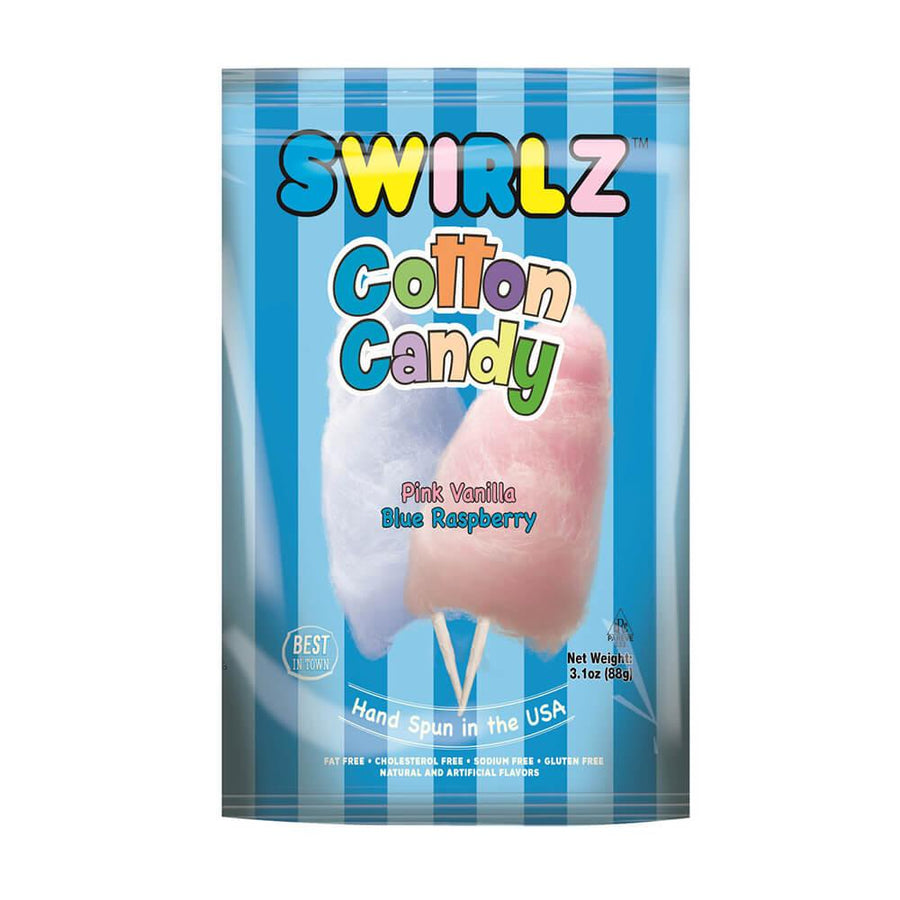 Swirlz Cotton Candy: 12-Piece Box - Candy Warehouse