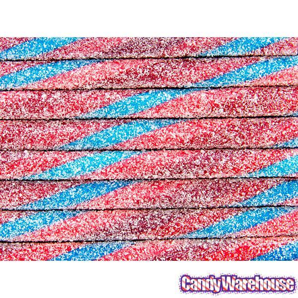 Tangy Zangy Twisties Candy Sour Wild Berry: 3LB Box - Candy Warehouse