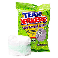 Tear Jerkers Sour Cotton Candy Packs: 24-Piece Case - Candy Warehouse