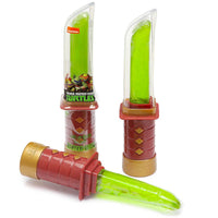 Teenage Mutant Ninja Turtles Lollipop Candy Light-Up Swords: 12-Piece Display - Candy Warehouse