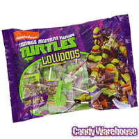 Teenage Mutant Ninja Turtles Lollipops: 25-Piece Bag - Candy Warehouse