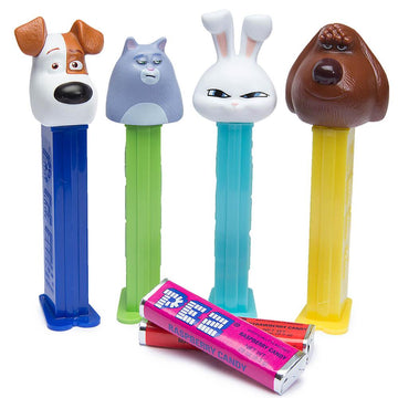 The Secret Life of Pets PEZ Candy Packs: 12-Piece Display - Candy Warehouse