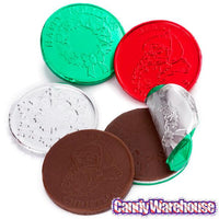Thompson Foiled Milk Chocolate Christmas Coins: 5LB Bag - Candy Warehouse
