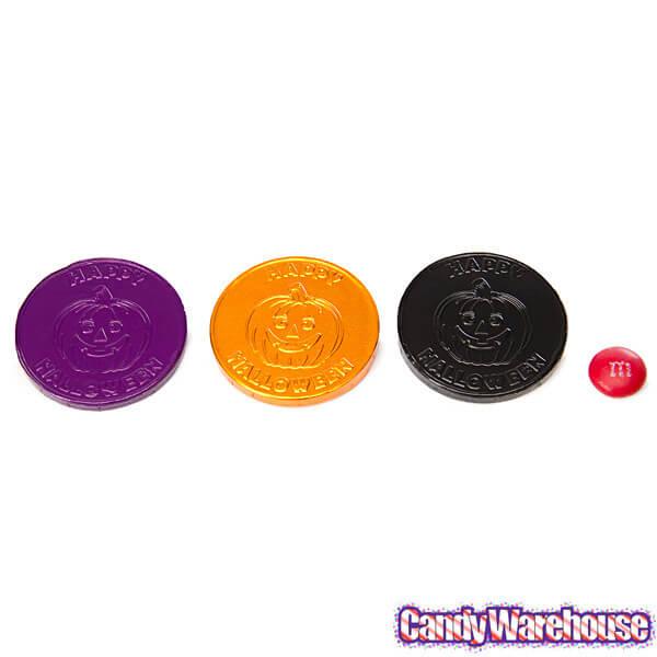 Thompson Foiled Milk Chocolate Halloween Coins: 5LB Bag - Candy Warehouse