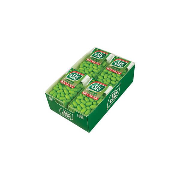 Tic Tac Green Apple Dispensers: 12-Piece Box - Candy Warehouse