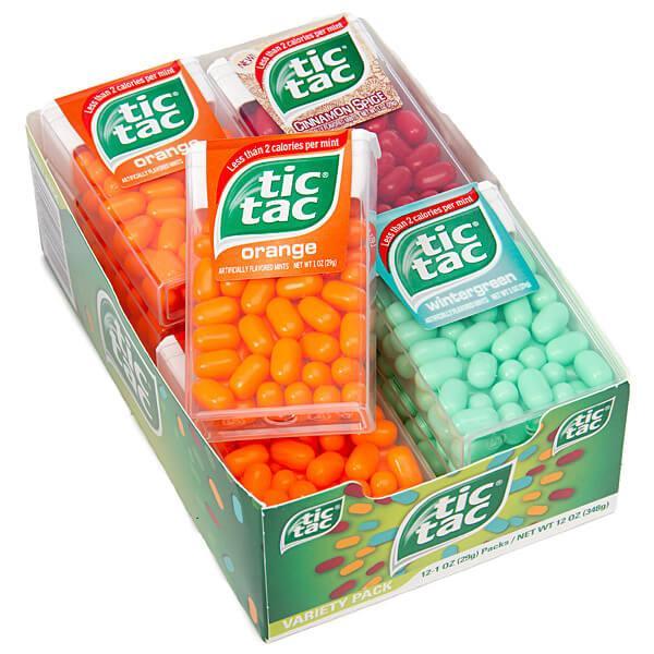 Tic Tac Mints Big Pack Candy Dispensers: 12-Piece Box - Candy Warehouse