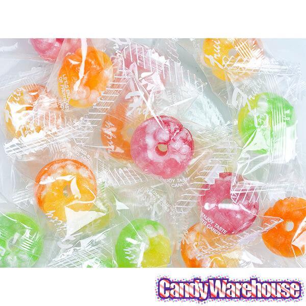 Tiny Bundt Cake Fruity Hard Candy Circles: 18-Piece Bag - Candy Warehouse