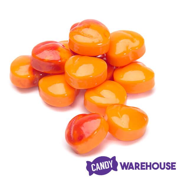 Tiny Candy Peaches: 5LB Bag - Candy Warehouse