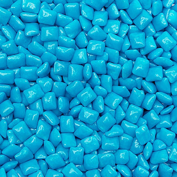 Tiny Chicle Squares Chewing Gum - Blue: 1.5LB Jar - Candy Warehouse