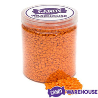 Tiny Chicle Squares Chewing Gum - Orange: 1.5LB Jar - Candy Warehouse