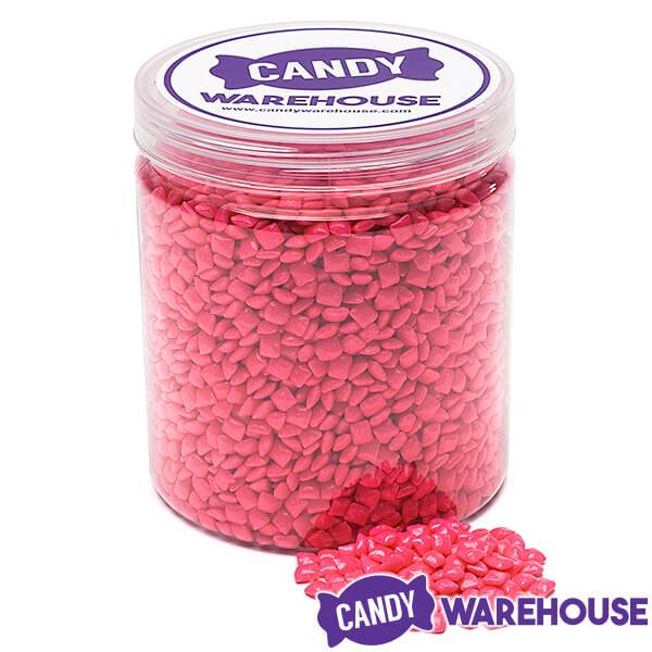 Tiny Chicle Squares Chewing Gum - Pink: 1.5LB Jar - Candy Warehouse